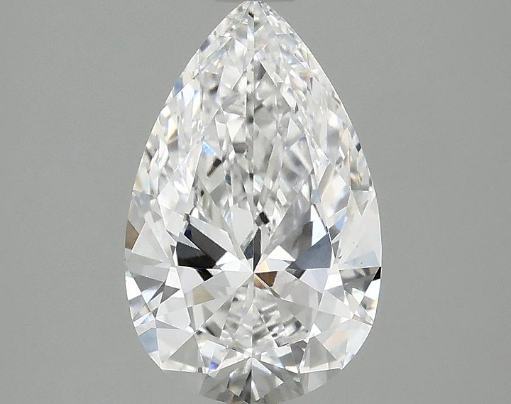 1.7 Carat Pear Shaped Ideal Cut VS1 IGI Certified Lab Grown Diamond