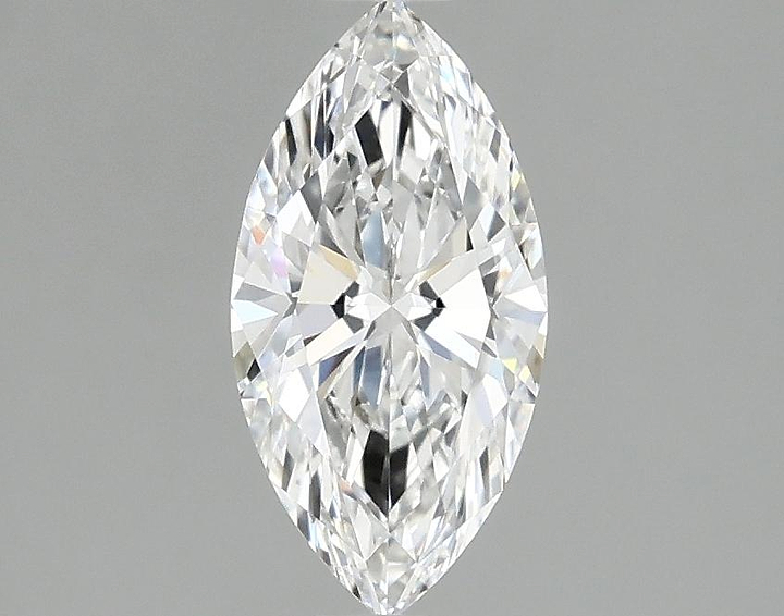 0.97 Carat Marquise Shaped Ideal Cut VVS2 IGI Certified Lab Grown Diamond