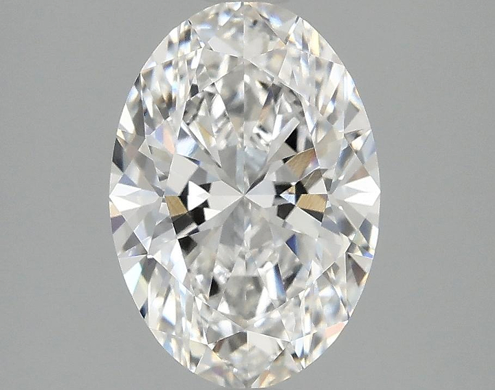 2.1 Carat Oval Shaped Ideal Cut VVS2 IGI Certified Lab Grown Diamond