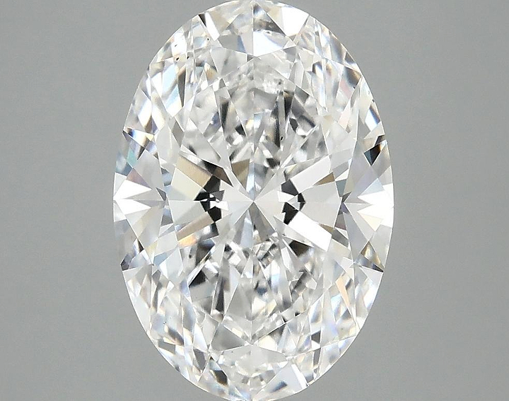 3.03 Carat Oval Shaped Ideal Cut VS1 GSI Certified Lab Grown Diamond