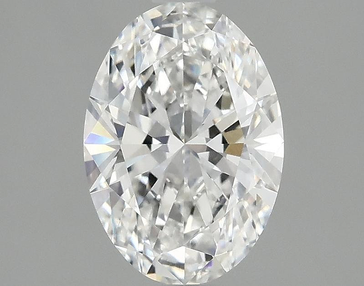 1.5 Carat Oval Shaped Ideal Cut VVS2 IGI Certified Lab Grown Diamond
