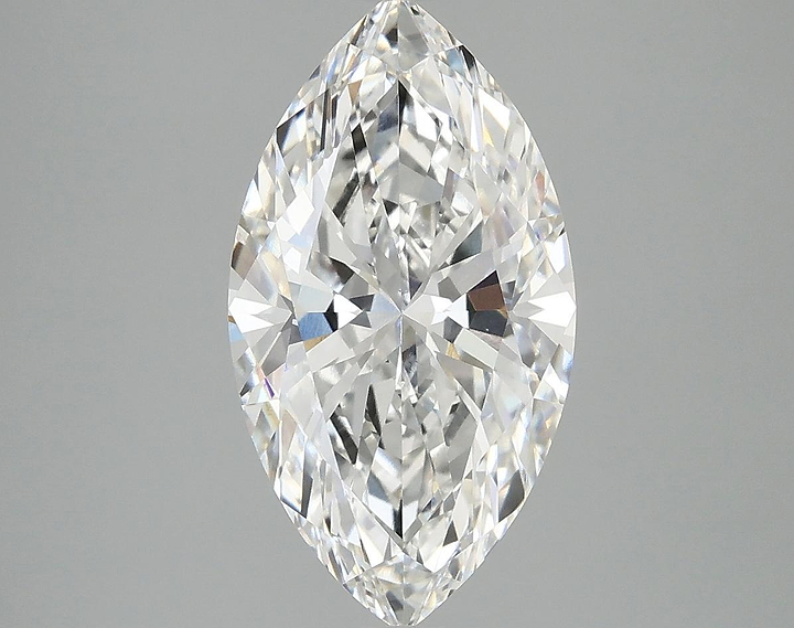 3.0 Carat Marquise Shaped Excellent Cut VS1 IGI Certified Lab Grown Diamond