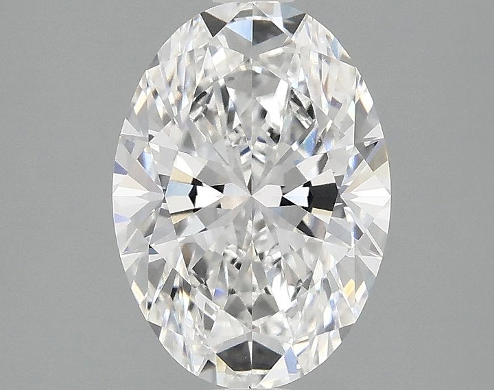 2.1 Carat Oval Shaped Ideal Cut VVS2 IGI Certified Lab Grown Diamond