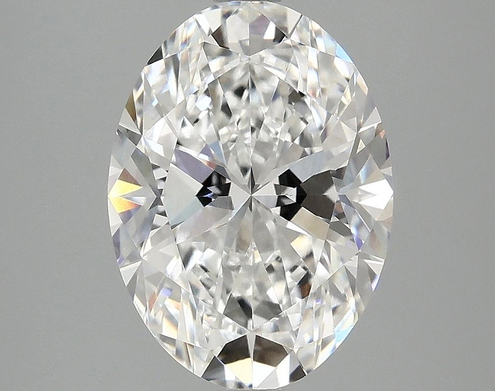 3.07 Carat Oval Shaped Excellent Cut VVS2 IGI Certified Lab Grown Diamond