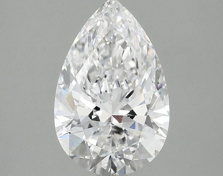 1.89 Carat Pear Shaped Excellent Cut VS2 IGI Certified Lab Grown Diamond