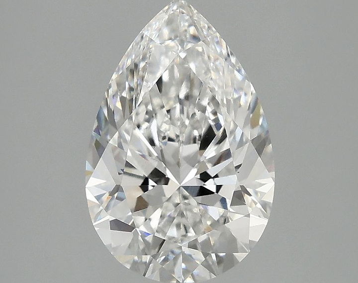 2.45 Carat Pear Shaped Excellent Cut VS1 IGI Certified Lab Grown Diamond