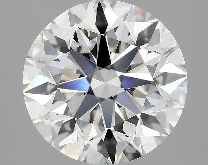 3.05 Carat Round Shaped Excellent Cut VS1 IGI Certified Lab Grown Diamond