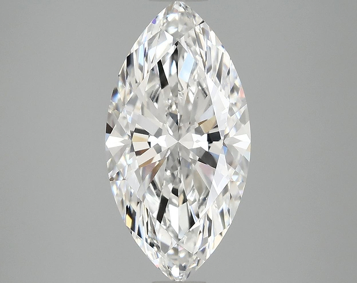 2.98 Carat Marquise Shaped Ideal Cut VS1 IGI Certified Lab Grown Diamond
