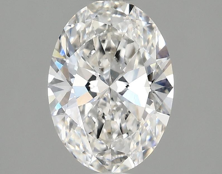 1.48 Carat Oval Shaped Ideal Cut VVS2 IGI Certified Lab Grown Diamond