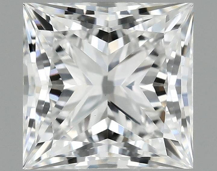 1.09 Carat Princess Shaped Ideal Cut VVS2 IGI Certified Lab Grown Diamond