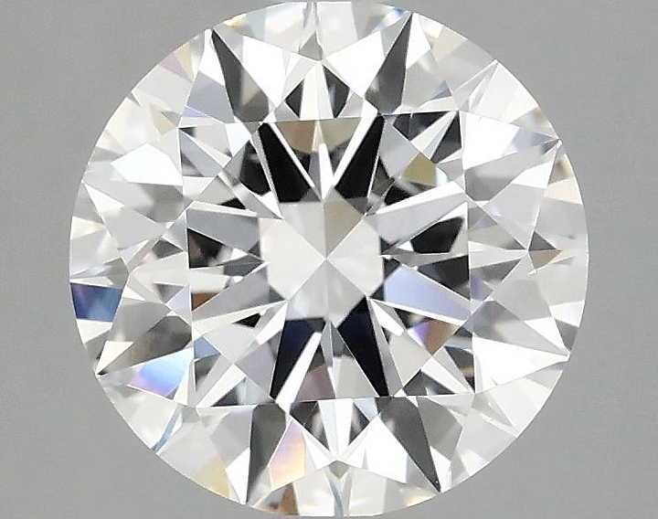 2.58 Carat Round Shaped Ideal Cut VVS2 IGI Certified Lab Grown Diamond