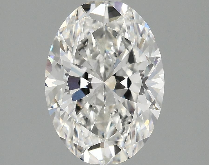 1.55 Carat Oval Shaped Ideal Cut VVS2 IGI Certified Lab Grown Diamond
