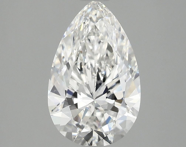 2.02 Carat Pear Shaped Ideal Cut VVS2 IGI Certified Lab Grown Diamond
