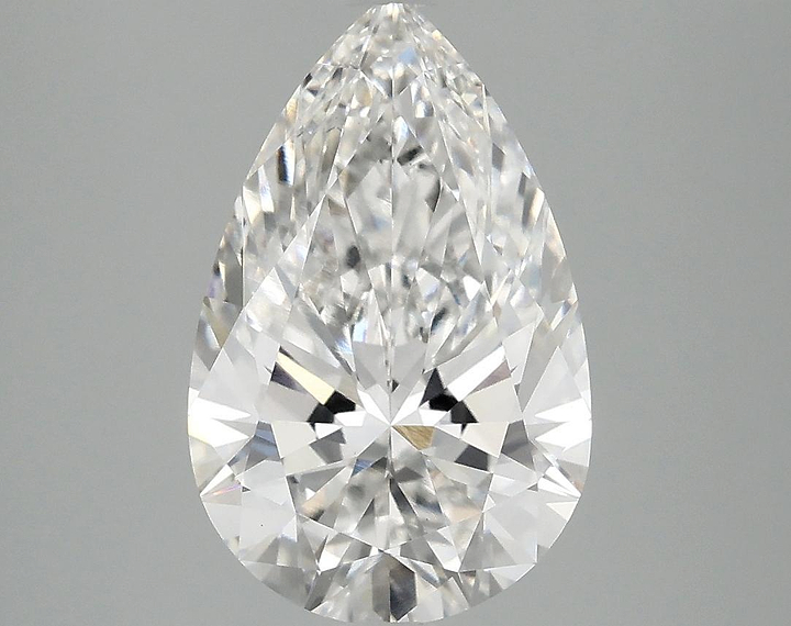 3.06 Carat Pear Shaped Ideal Cut VS1 IGI Certified Lab Grown Diamond