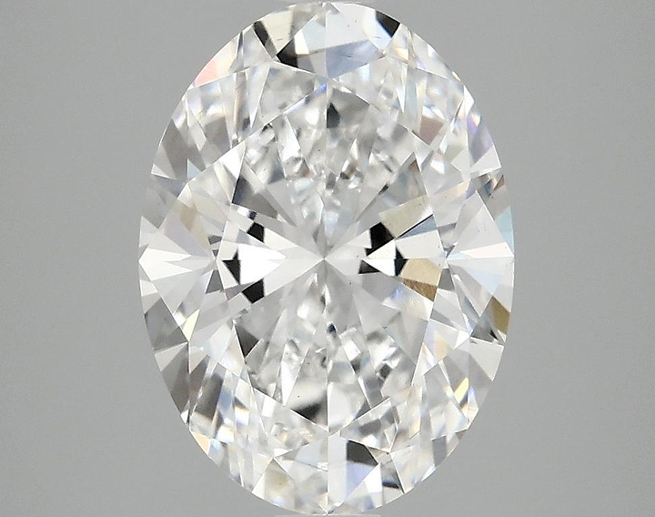 3.09 Carat Oval Shaped Excellent Cut VS2 IGI Certified Lab Grown Diamond