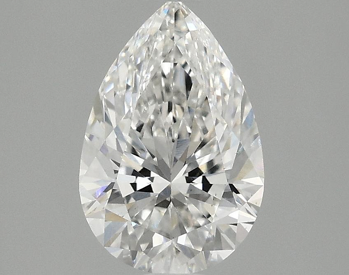 1.53 Carat Pear Shaped Excellent Cut VS1 IGI Certified Lab Grown Diamond