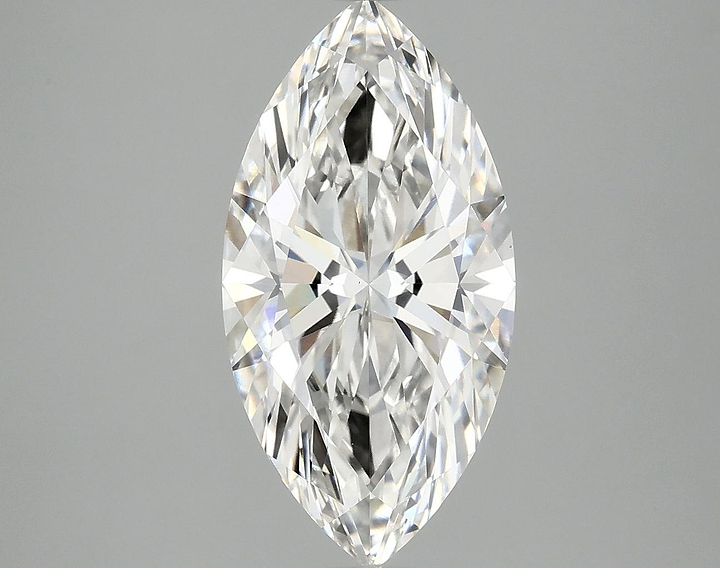 3.05 Carat Marquise Shaped Ideal Cut VS1 IGI Certified Lab Grown Diamond