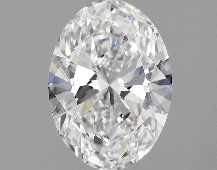 1.5 Carat Oval Shaped Ideal Cut VVS2 IGI Certified Lab Grown Diamond