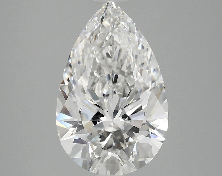 3.1 Carat Pear Shaped Ideal Cut VS1 IGI Certified Lab Grown Diamond