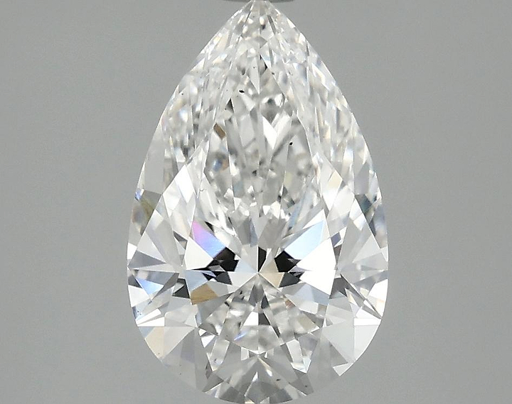 2.03 Carat Pear Shaped Ideal Cut VS2 IGI Certified Lab Grown Diamond