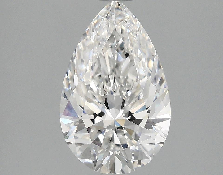1.9 Carat Pear Shaped Ideal Cut VS1 IGI Certified Lab Grown Diamond