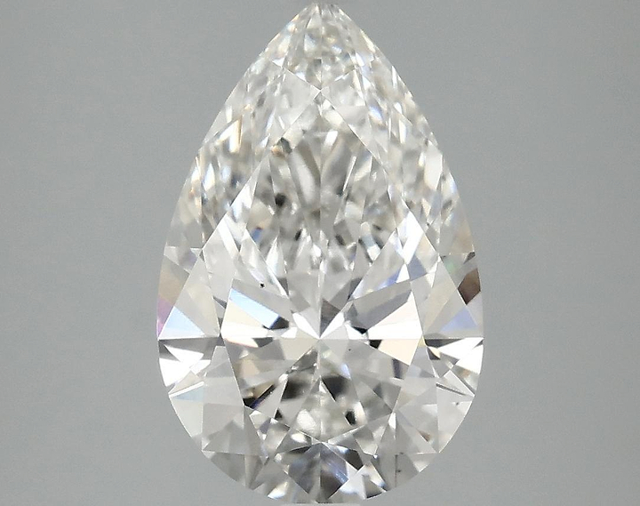 3.1 Carat Pear Shaped Ideal Cut VS2 IGI Certified Lab Grown Diamond