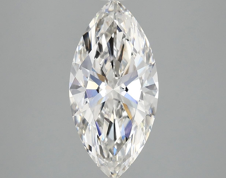 2.5 Carat Marquise Shaped Ideal Cut VS1 IGI Certified Lab Grown Diamond