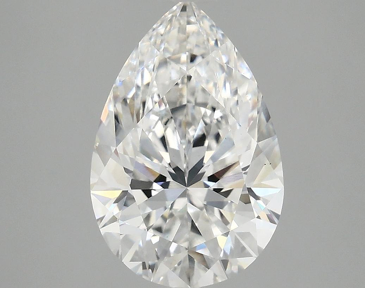 3.09 Carat Pear Shaped Excellent Cut VS1 IGI Certified Lab Grown Diamond