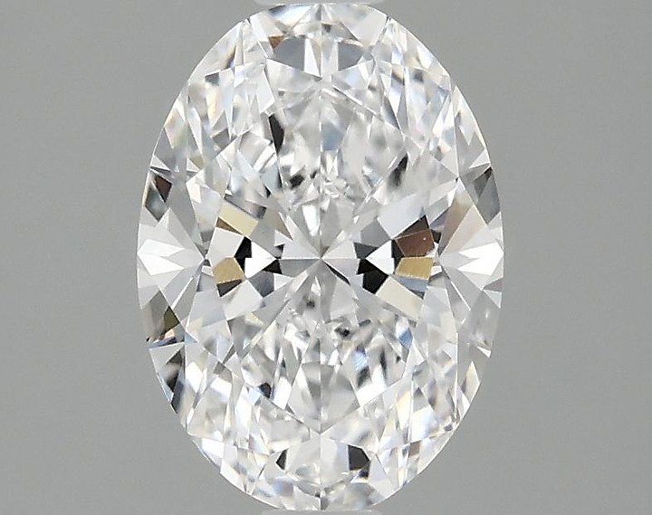 1.54 Carat Oval Shaped Ideal Cut VVS2 IGI Certified Lab Grown Diamond