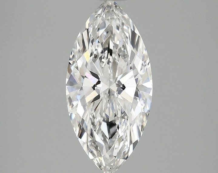 1.86 Carat Marquise Shaped Excellent Cut VVS2 IGI Certified Lab Grown Diamond