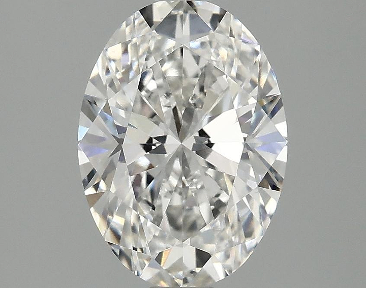 2.08 Carat Oval Shaped Ideal Cut VVS2 IGI Certified Lab Grown Diamond