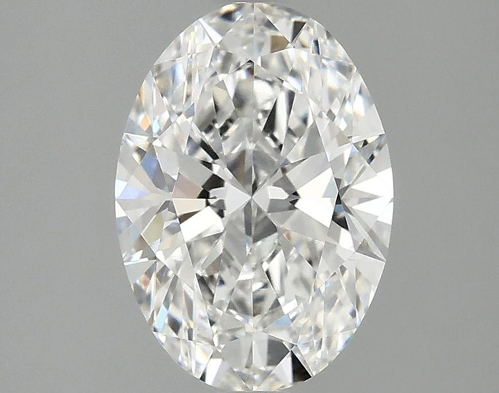2.09 Carat Oval Shaped Ideal Cut VVS2 IGI Certified Lab Grown Diamond