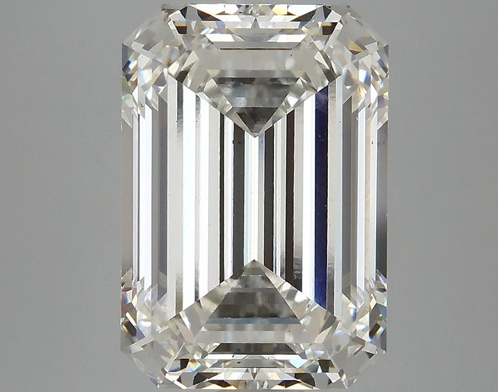 5.79 Carat Emerald Shaped Ideal Cut VS1 IGI Certified Lab Grown Diamond