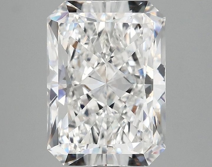 4.08 Carat Radiant Shaped Ideal Cut VVS2 IGI Certified Lab Grown Diamond