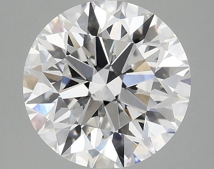 2.52 Carat Round Shaped Excellent Cut VS1 IGI Certified Lab Grown Diamond