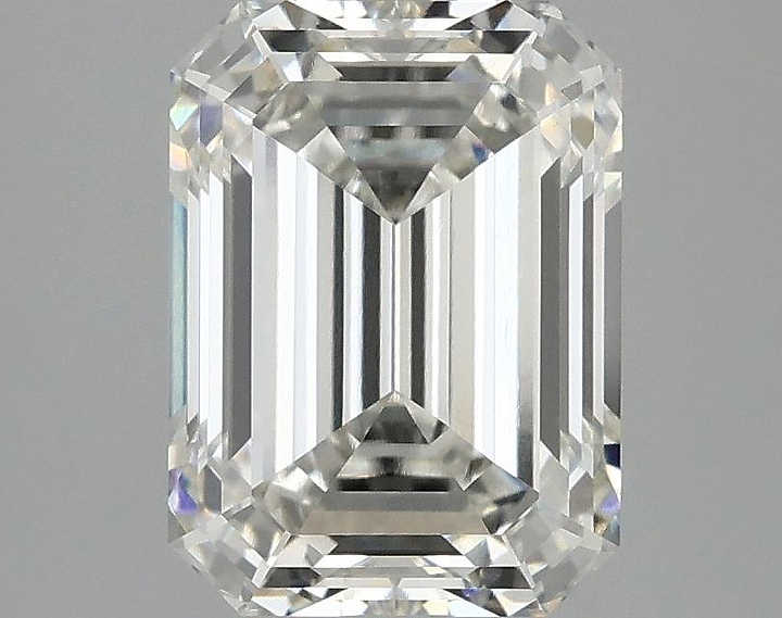 3.04 Carat Emerald Shaped Excellent Cut VS1 IGI Certified Lab Grown Diamond