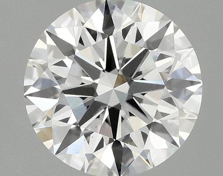 2.08 Carat Round Shaped Ideal Cut VS1 IGI Certified Lab Grown Diamond