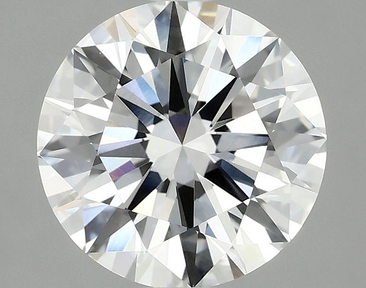 2.52 Carat Round Shaped Ideal Cut VVS2 IGI Certified Lab Grown Diamond
