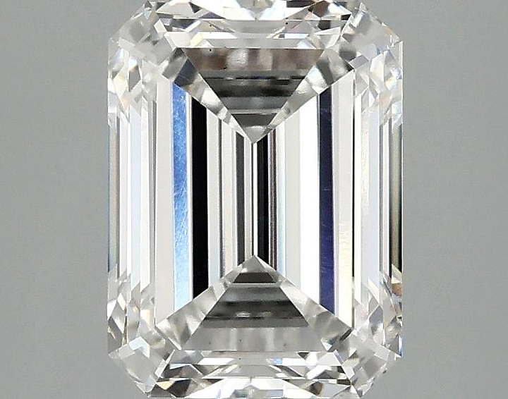 2.51 Carat Emerald Shaped Excellent Cut VS1 IGI Certified Lab Grown Diamond