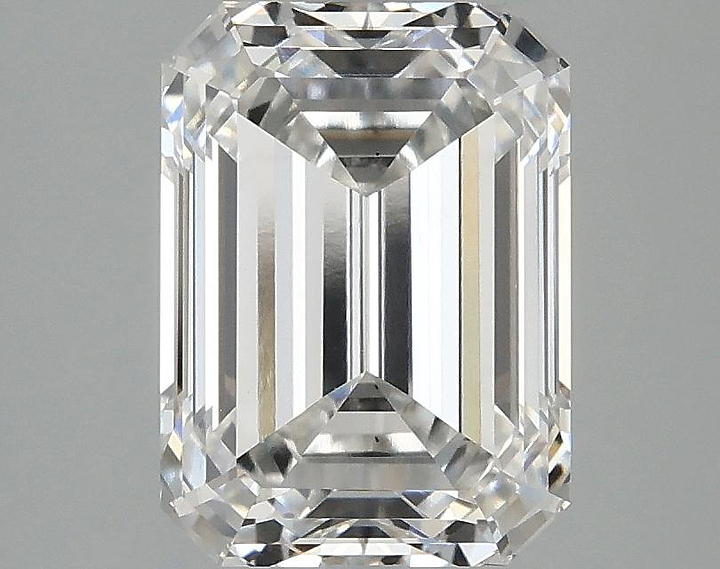3.03 Carat Emerald Shaped Excellent Cut VS1 IGI Certified Lab Grown Diamond