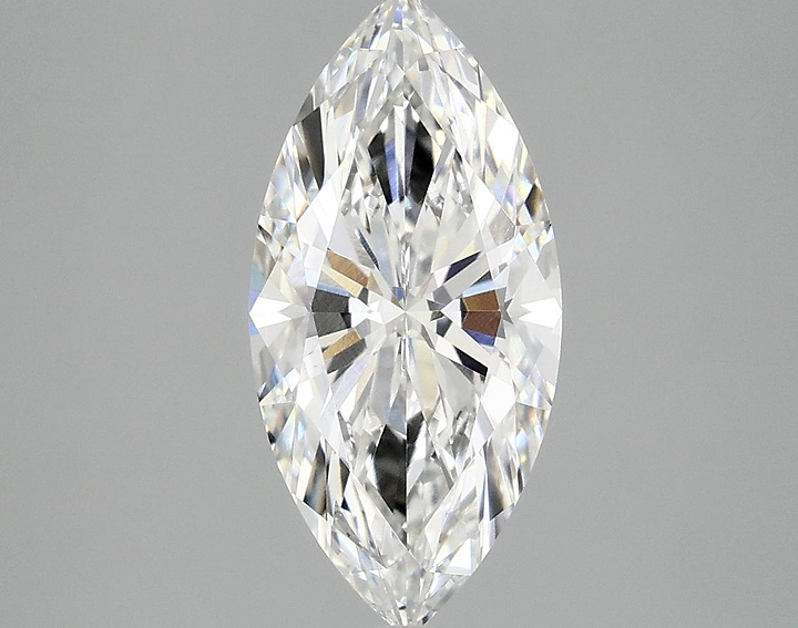 2.09 Carat Marquise Shaped Excellent Cut VVS2 IGI Certified Lab Grown Diamond