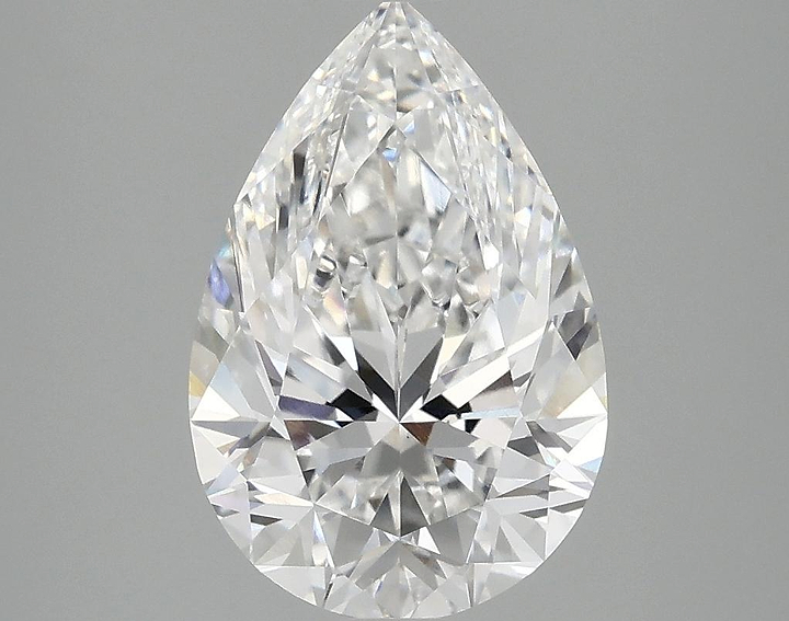 3.02 Carat Pear Shaped Excellent Cut VS1 IGI Certified Lab Grown Diamond