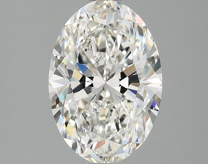 2.02 Carat Oval Shaped Ideal Cut VVS2 IGI Certified Lab Grown Diamond