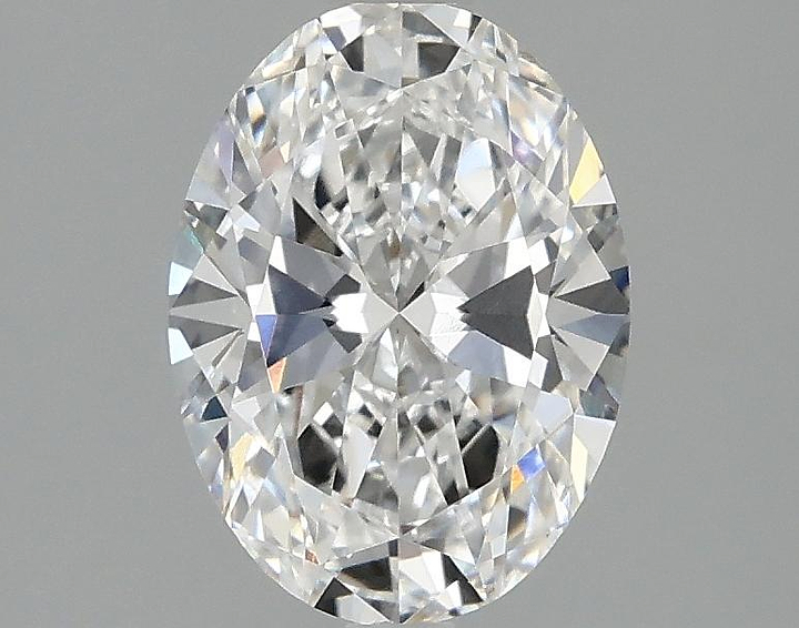 1.5 Carat Oval Shaped Excellent Cut VS2 IGI Certified Lab Grown Diamond