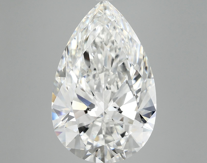 10.25 Carat Pear Shaped Ideal Cut VVS2 IGI Certified Lab Grown Diamond