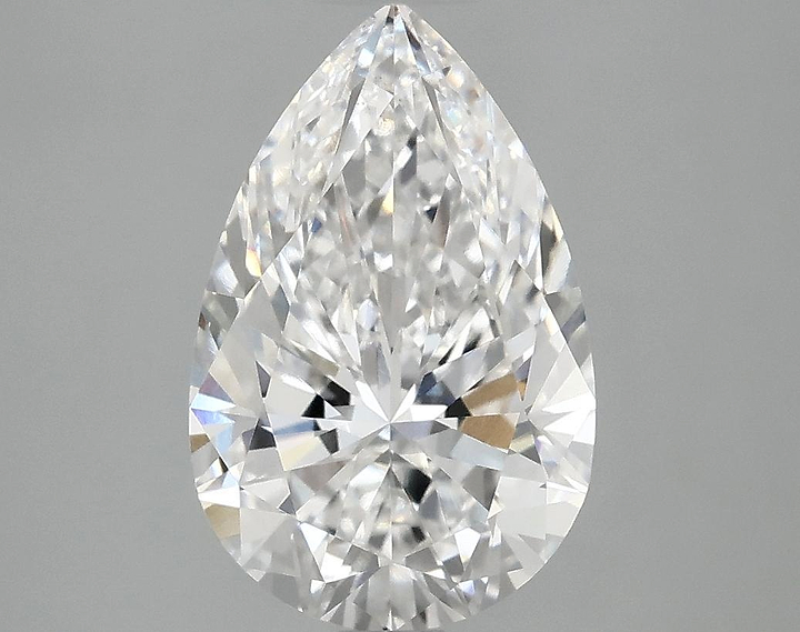 2.97 Carat Pear Shaped Ideal Cut VS1 IGI Certified Lab Grown Diamond