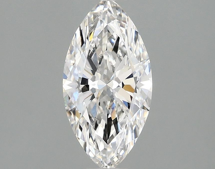 1.06 Carat Marquise Shaped Ideal Cut VVS2 IGI Certified Lab Grown Diamond