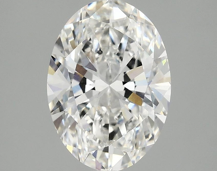 2.07 Carat Oval Shaped Ideal Cut VVS2 IGI Certified Lab Grown Diamond