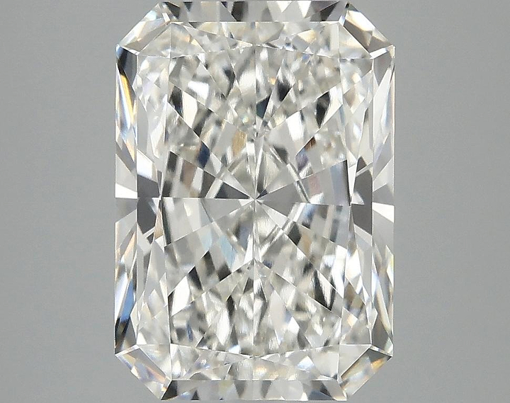 4.05 Carat Radiant Shaped Ideal Cut VVS2 IGI Certified Lab Grown Diamond