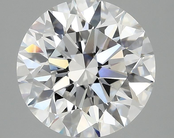 3.1 Carat Round Shaped Excellent Cut VVS2 IGI Certified Lab Grown Diamond